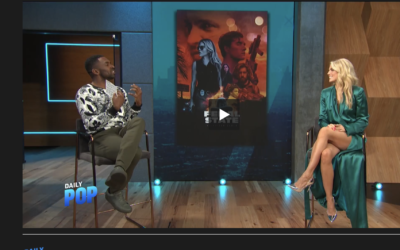 AnnaLynne McCord on E! Hollywood discussing her new movie Feral State.